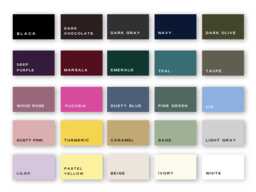 25 Colors Sateen Flat Sheet 1 Silky Soft 100% Cotton Bed Sheet For Luxurious Sleep