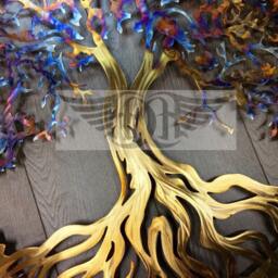 11Th Anniversary Stainless Steel Tree Of Life Wall Decor Art - thumbnail 2