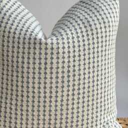 Hmong Batik Pillow Cover Indigo Bohemian Hemp - thumbnail 3