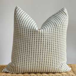 Hmong Batik Pillow Cover Indigo Bohemian Hemp - thumbnail 2
