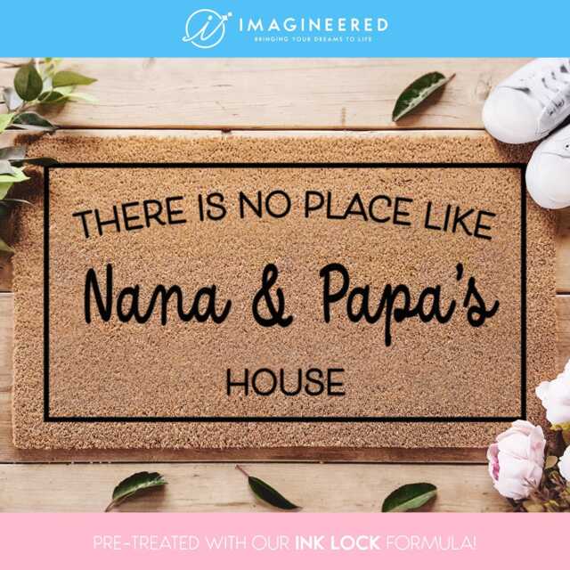 Custom Grandparents Doormat - Unique Personalized Gift For Loved Ones -Perfect Idea - image 1