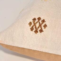 Handwoven Wool Kilim Pillow Cover - thumbnail 4