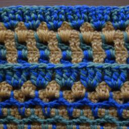 Ziggy Zaggy Love Baby Blanket - Hand Crochet - thumbnail 4