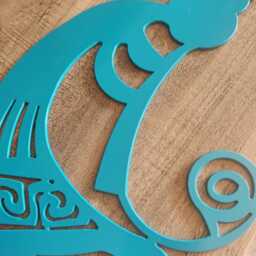 Kokopelli Rustic Steel Wall Art Recycled Metal Custom Southwest Art - thumbnail 4