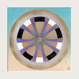 Power Wheel 3 Urban Mandala Wall Painting Inspired By Los Angeles. Bright Joyful Harmonious Abstract Decor. Geometric Cyclic Healing Visual - thumbnail 2