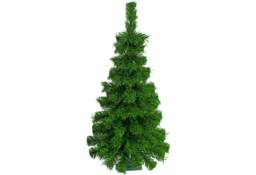 Handmade Alpine Green Tinsel Wall Christmas Tree - 3Ft Retro Style - thumbnail 1