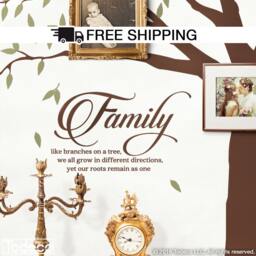 Family Tree Quote Wall Decal Like Branches On A - thumbnail 2