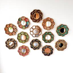 "Peruvian Mirrors ""Honeycomb Collection" - thumbnail 3