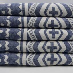 "Navy Blue Towel, 35""x67" - thumbnail 2