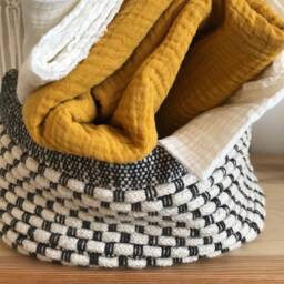 Muslin Swaddle Blanket Soft Cotton Baby Bedding - thumbnail 3