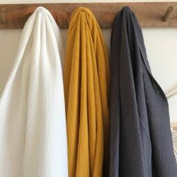 Muslin Swaddle Blanket Soft Cotton Baby Bedding - thumbnail 2