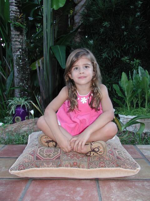 British Velvet Floor Pillow, Tapestry Tiles Print, Meditation Seat - 25x25 Inch - image 1