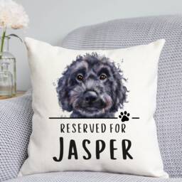 Cockapoo Cushion - Dog Related Gift Reserved For Dog Cushion Gift