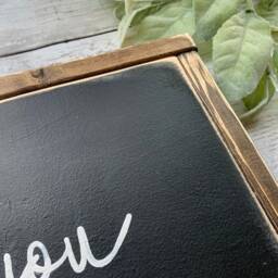 Ps I Love You, You Sign, Wood Bedroom Decor, Wall Sign - thumbnail 3