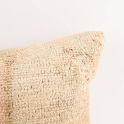 Vintage Kilim Pillow Cover Ethnic Wool Lumbar Cushion - 16x24 - thumbnail 2