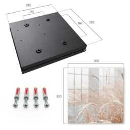 Autumn Ears Of Corn Wall Mounted Key Cabinet, Beige Box For Wall, Minimalist Nature, Lovers Nature & Peace - thumbnail 4