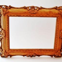 Wood Photo Frame, Wedding Wooden Picture Carved 5x7 Rustic 8x10 Art - thumbnail 3