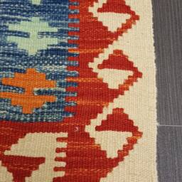 Handmade Afghan Kilim Runner 195x69 cm, Rug - thumbnail 2