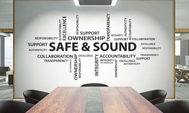 Teamwork Quote Wall Decal Office Decor, Inspirational Vinyl Sticker 1700Re - image 1