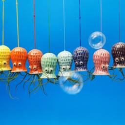 Handmade Hanging Octopus Air Planter, Bring The Beach Home, The Original - thumbnail 3