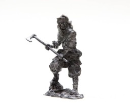 Tin 54mm Viking Ix-x Cent. 132 Metal Figurine - thumbnail 1