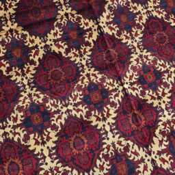 10x13 Ft Afghan Khamyab Rug - Turkmen Geometric Wool Area Carpet For Living Room - thumbnail 3