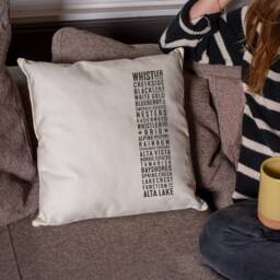 Oak Tree Pillow Cover Rustic Nature Winter Decor - thumbnail 4