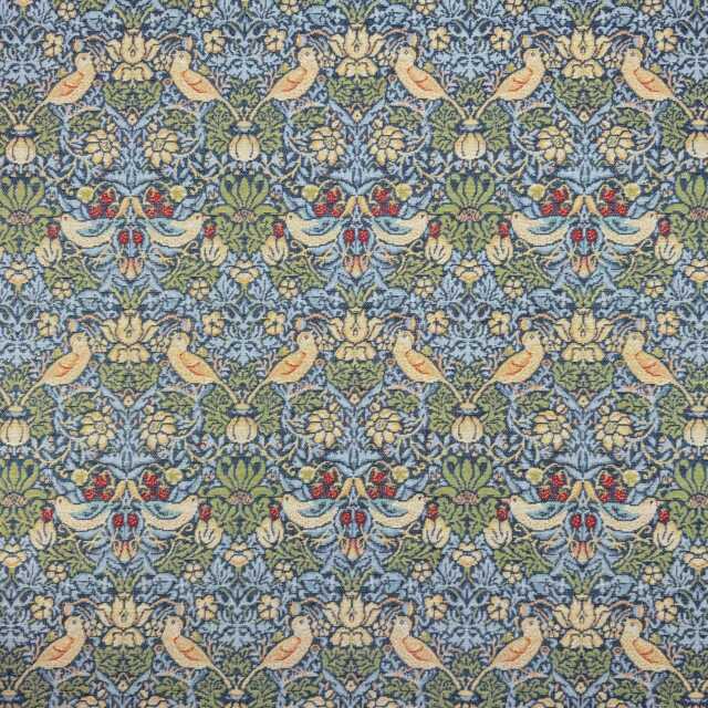 Custom Made William Morris Strawberry Thief Mini Blackout/Lining Curtains Pinch /Triple Pleat - image 1
