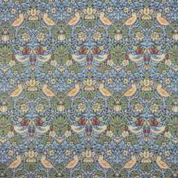 Custom Made William Morris Strawberry Thief Mini Blackout/Lining Curtains Pinch /Triple Pleat - thumbnail 2