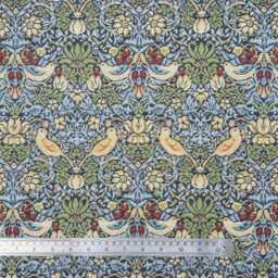 Custom Made William Morris Strawberry Thief Mini Blackout/Lining Curtains Pinch /Triple Pleat - thumbnail 3