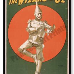 Vintage Wizard Of Oz Drama Live Play Show Set 2 Prints - thumbnail 3