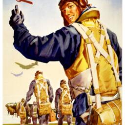 Reprint Of The Ww2 Propaganda Poster - Join Rcaf - thumbnail 3