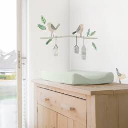 Bird Houses - Large Fabric Wall Decal Evergreen Mej - thumbnail 3