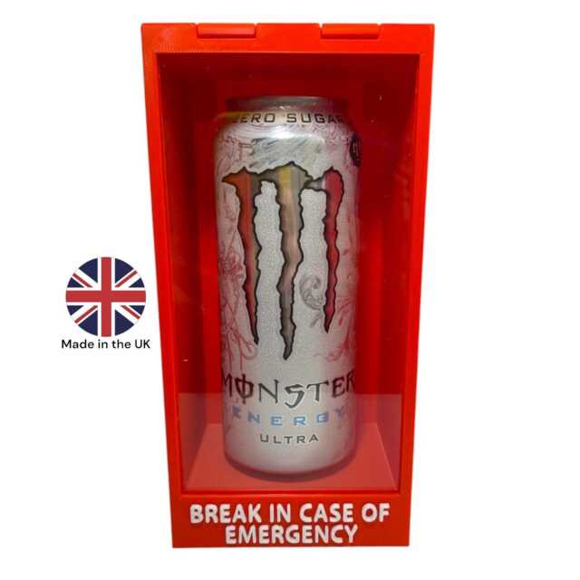 Break Glass in Case Of Emergency Wall Display- 500Ml Can - Funny 3D Printed Home & Office D??cor Display - image 1