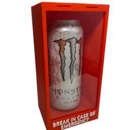 Break Glass in Case Of Emergency Wall Display- 500Ml Can - Funny 3D Printed Home & Office D??cor Display - thumbnail 2