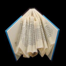 A Heart W 2 Letters + Symbol - Wedding Anniversary Folded-Book Art Personalized Gift Book Sculpture Origami Wife Husband - thumbnail 4
