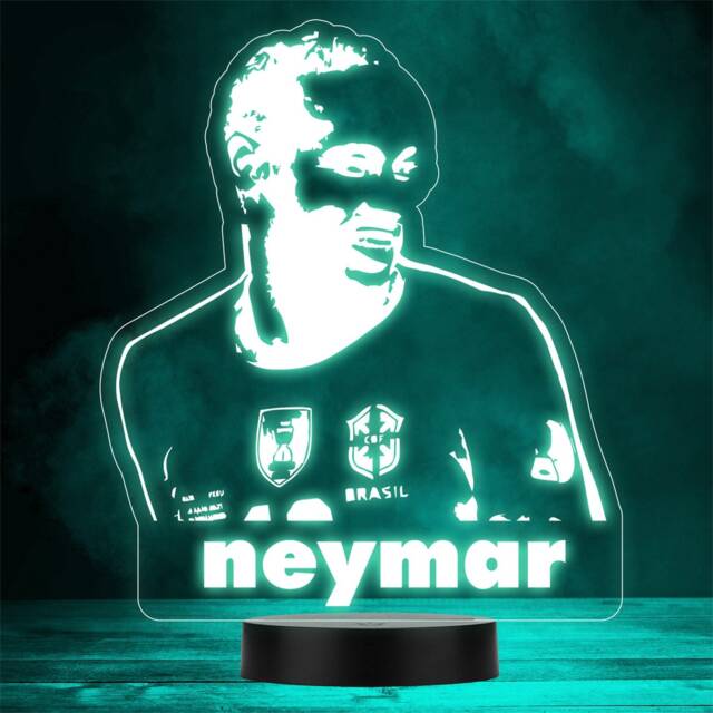 Football Fan Personalised Gift Colour Change Led Night Light - image 1