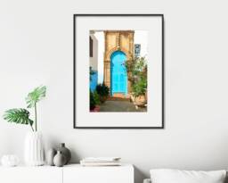 Moroccan Door A4 Print Islamic Art Contemporary Home Decor - thumbnail 1