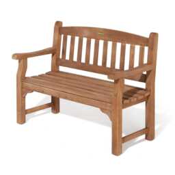 Rowlinson Tuscan Harwood Garden Bench - thumbnail 3