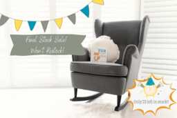 Ash Wood Rocking Chair Legs Ikea Strandmon Wing Conversion Kit