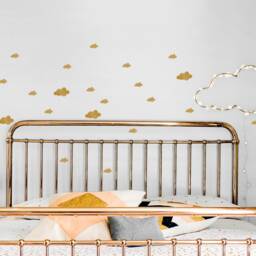 Wall Decal Clouds Mix Set Of 28, Cosy Cloud Stickers 8, 5 & 4, 5 cm Wide, Kidsroom & Bedroom Decor - thumbnail 3