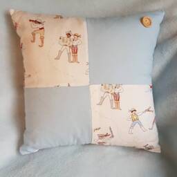 Handmade Nursery/Children's Bedroom Pirate Cushion Pillow Personalised - thumbnail 3