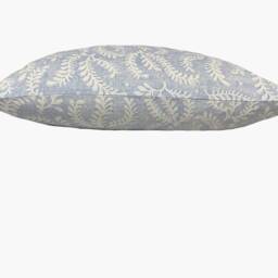 Schumacher Etched Fern Blue Double Sided Cushion Cover Pillow Decorative - thumbnail 3