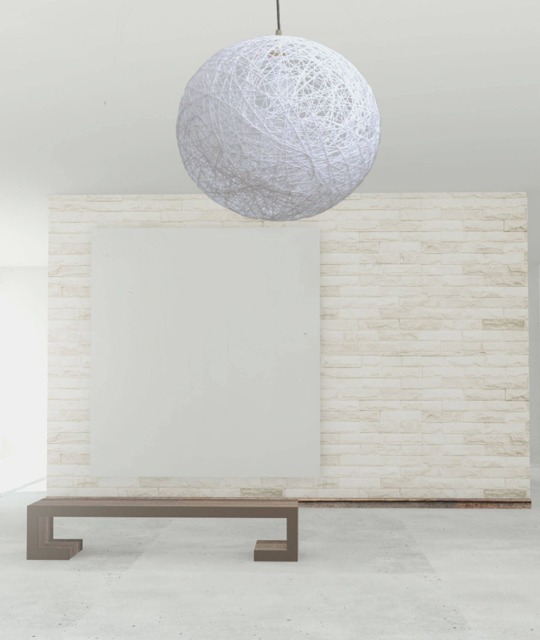 Sphere Lighting, Globe Hanging Light. Modern Pendant Lighting, .danish Lighting Fixture. White Ceiling Ceiling Lamp. - 75cm-30 - image 1