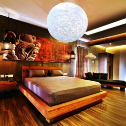 Sphere Lighting, Globe Hanging Light. Modern Pendant Lighting, .danish Lighting Fixture. White Ceiling Ceiling Lamp. - 75cm-30 - thumbnail 2