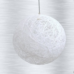 Sphere Lighting, Globe Hanging Light. Modern Pendant Lighting, .danish Lighting Fixture. White Ceiling Ceiling Lamp. - 75cm-30 - thumbnail 3
