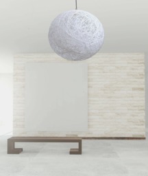 Sphere Lighting, Globe Hanging Light. Modern Pendant Lighting, .danish Lighting Fixture. White Ceiling Ceiling Lamp. - 75cm-30 - thumbnail 1