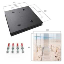 Sea Beach Key Cabinet For Home, Beige Box Wall, Minimalist Landscapes, Nature Lovers - thumbnail 4
