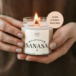 The Simple Life Sanasa Candle, Luxury Soy Celebrity Candles, Pop Culture Gifts - thumbnail 2
