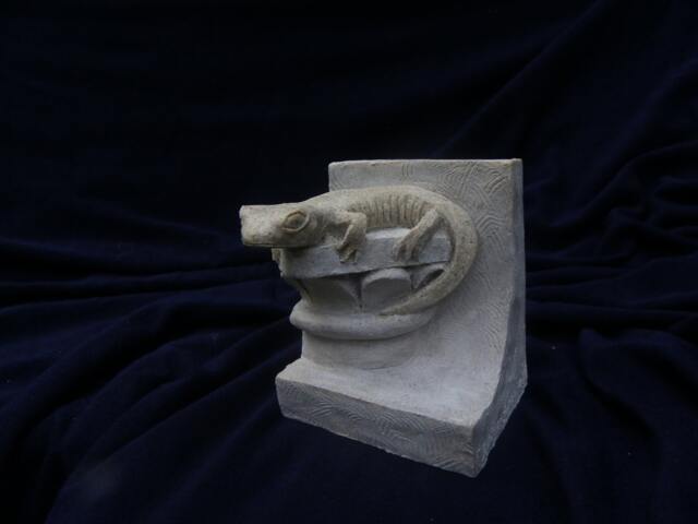 The Salamander, Reconstituted Stone Figurine - image 1